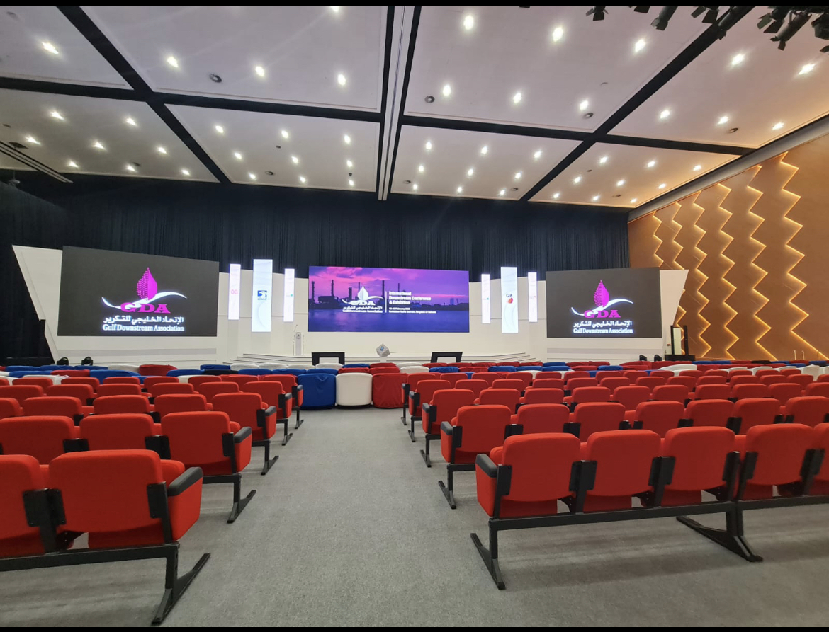 LED Screen Setup at Bahrain Event