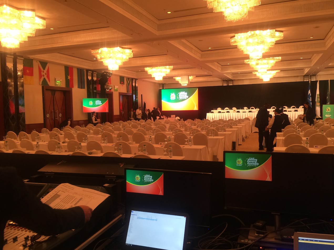 Interpretation Booth Setup in Bahrain