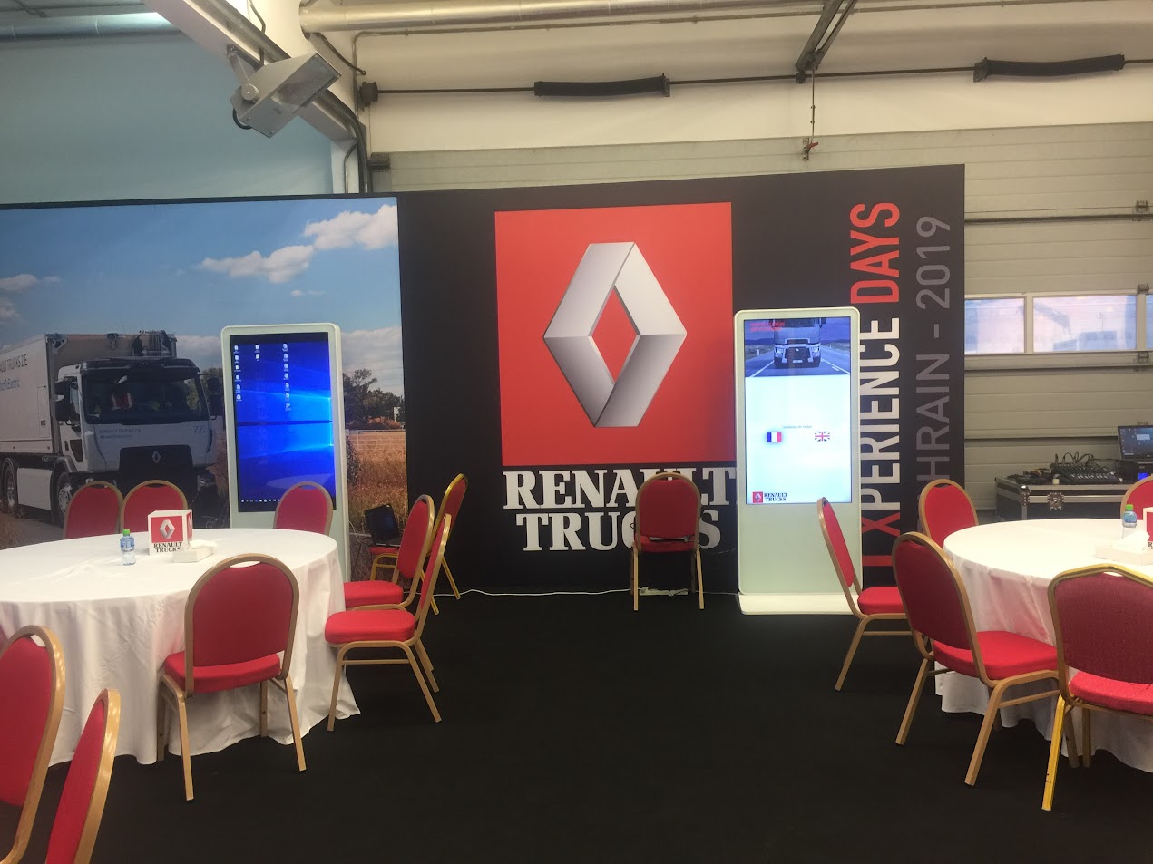 Touch Screen at Bahrain Event