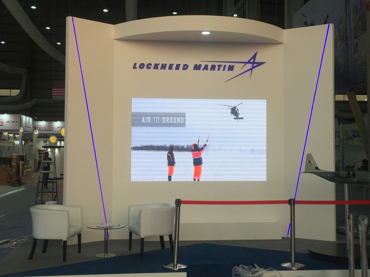 LED Screen at Bahrain Expo